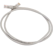 Патч-корд TDM ELECTRIC народный U/UTP Cat 5e 4PR 24AWG PVC, литой, 1 м, серый SQ0115-0002