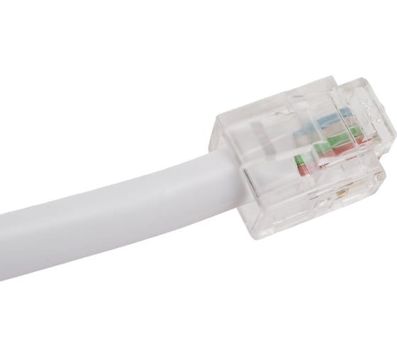 Телефонный удлинитель TDM народный 5м, белый SQ0116-0003