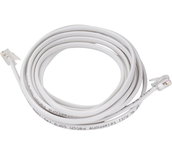 Телефонный удлинитель TDM народный 3м, белый SQ0116-0002