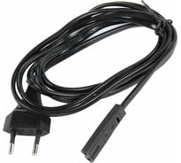 Универсальный кабель питания SONNEN для аудио и видеотехники C7 2 pin, 1,8 м, черный 513564
