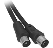 Антенный удлинитель Godigital штекер-гнездо lincom (1,5 м.) черный LIN-11D-015