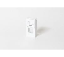 Лицевая панель SPL 45x22,5 мм, для 1 модуля Keystone, 30 шт. 500019