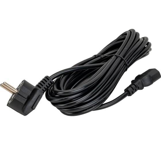 Кабель питания 5Bites iec-320-c13 / cee 7/7 shcuko / 220v / 3gx0.75mm / 10a / cca / 5m PC207-50A