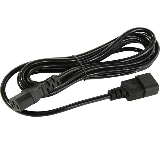 Кабель питания 5Bites iec-320-c13 / iec-320-c14 / 220v / 3gx0.75mm / 10a / cca / 5m PC107-50A 1
