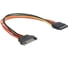 Удлинитель кабеля питания Cablexpert sata 15pin(m)/15pin(f), медн.проводник, 20см, пакет CC-SATAMF-20CM 3