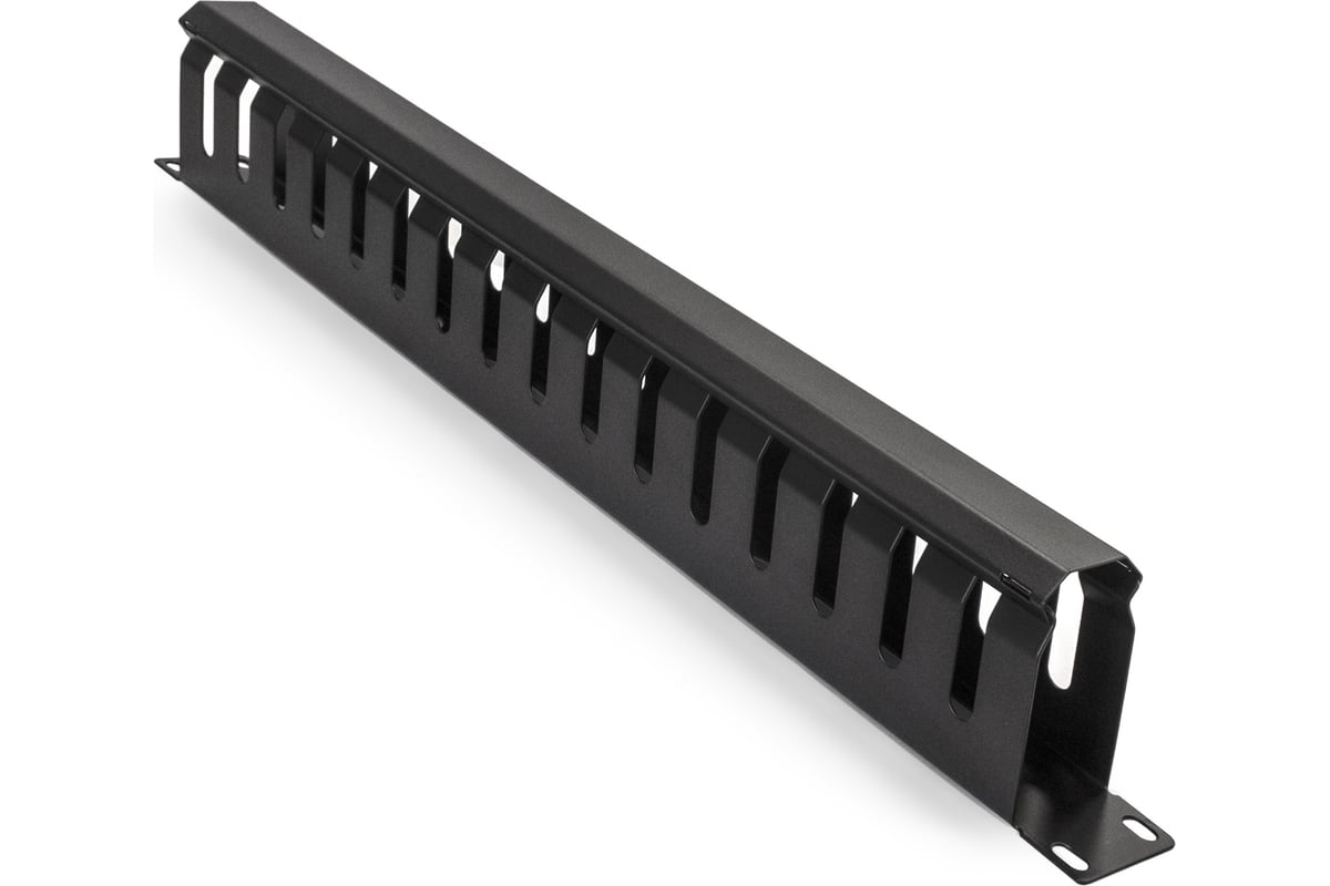 Кабельный органайзер ExeGate CM19-1U-16M-CV горизонтальный 19 1U ...