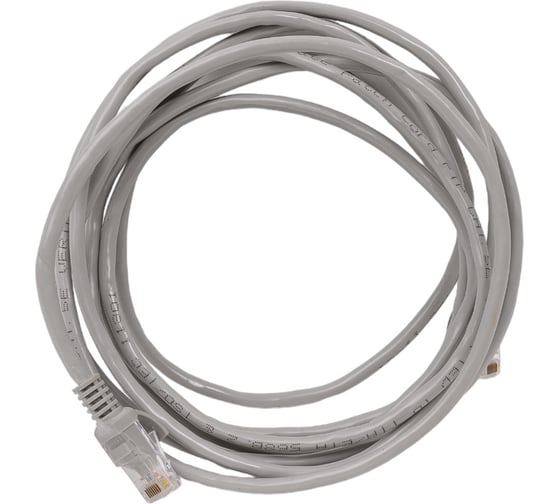 Патч-корд ExeGate FTP-RJ45-RJ45-C5e-3M-GY, FTP, cat.5e, 3м, серый 272307