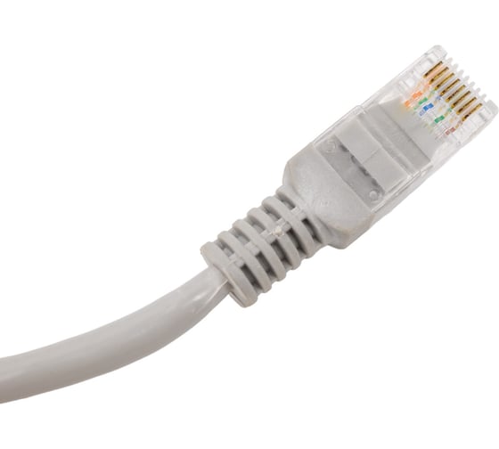 Патч-корд ExeGate FTP-RJ45-RJ45-C5e-3M-GY, FTP, cat.5e, 3м, серый 272307