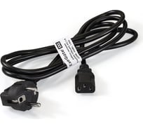 Кабель питания ExeGate OfficePC PC-1,8 4 Schuko-C13, черный, 1,8м 287264