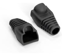 Изолирующий колпачок ExeGate BC45-100-BK для коннектора RJ-45, черный 100шт 292848