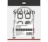 Патч-корд компьютерный экранированный FTP SUPRLAN 5e 4x2 26AWG (7x0.16mm) Cu LSZH серый 0,5м 10-0715 1