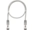 Патч-корд компьютерный экранированный FTP SUPRLAN 5e 4x2 26AWG (7x0.16mm) Cu LSZH серый 0,5м 10-0715 3