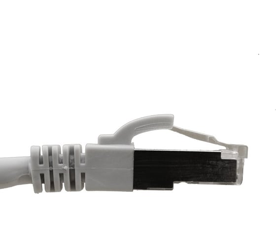 Патч-корд компьютерный экранированный FTP SUPRLAN 5e 4x2 26AWG (7x0.16mm) Cu LSZH серый 5м 10-0719