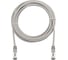 Патч-корд компьютерный экранированный FTP SUPRLAN 5e 4x2 26AWG (7x0.16mm) Cu LSZH серый 5м 10-0719 3