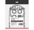 Патч-корд компьютерный UTP SUPRLAN 6 4x2 24AWG (7x0.2mm) Cu LSZH серый 1м 10-0167 1
