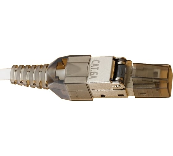 Коннектор SUPRLAN 8P8C STP Cat.6A (RJ-45) безынструментальный 10-0240