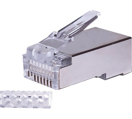 Коннекторы SUPRLAN 8P8C F/UTP Cat.6 3U (RJ-45) (100 pcs) 10-0202