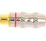 Разъем RCA гнездо Pro Legend металл на кабель, красный и синий, Gold, PL2164 1
