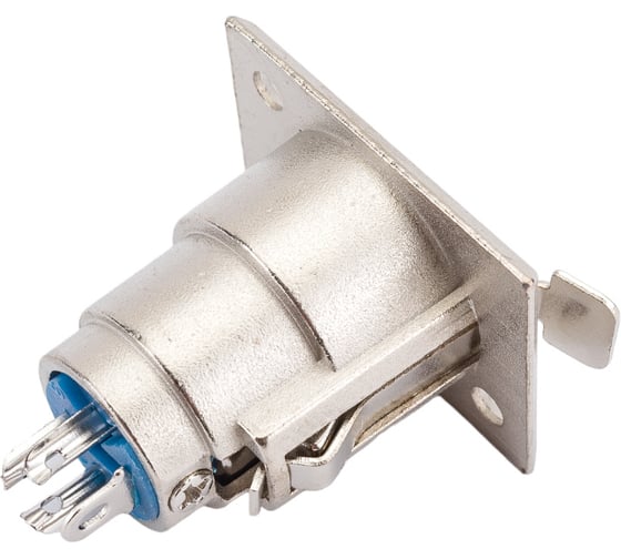 Разъем XLR 3P гнездо Pro Legend металл на корпус, PL2192