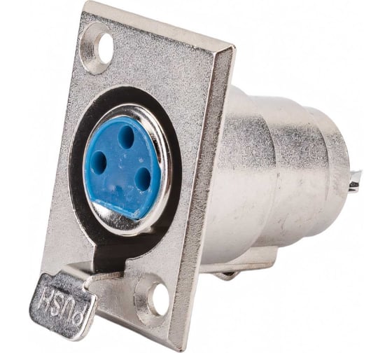 Разъем XLR 3P гнездо Pro Legend металл на корпус, PL2192