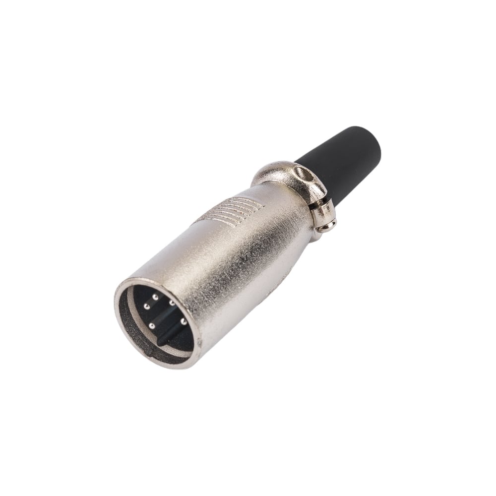 Разъем XLR 5P штекер Pro Legend металл на кабель с хомутом 70мм, PL2188 ...