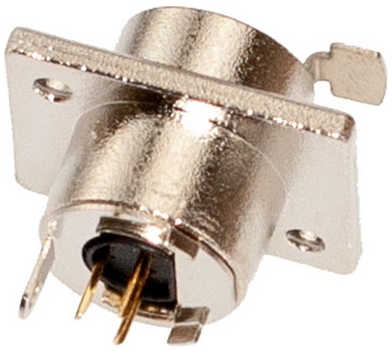 Разъем mini XLR 3P гнездо Pro Legend на корпус, PL2199