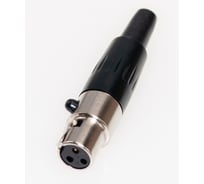 Разъем mini XLR 3P гнездо Pro Legend на кабель, PL2197