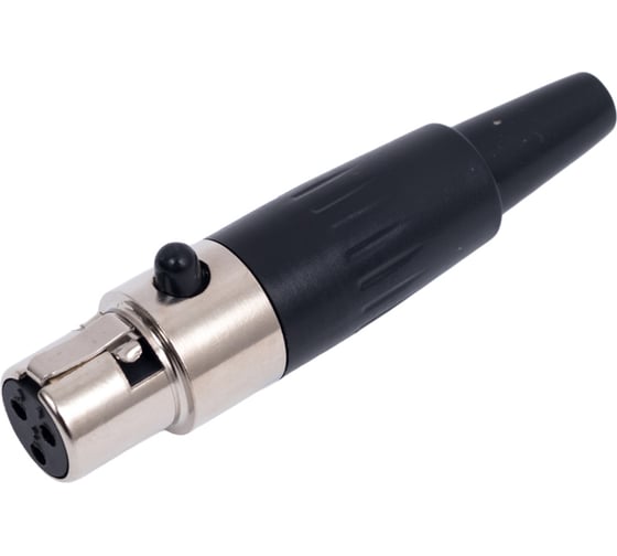 Разъем mini XLR 3P гнездо Pro Legend на кабель, PL2197 1