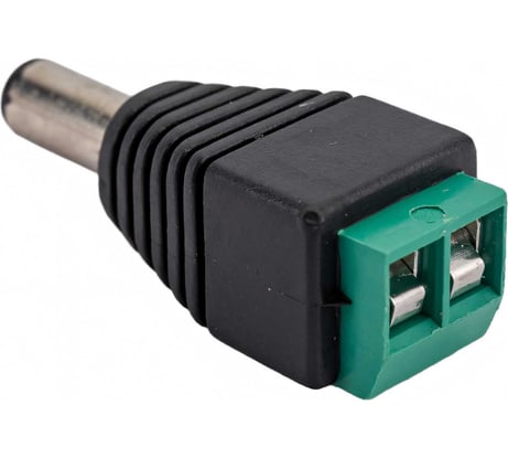 Разъем питания 5.5x2.5x14.0мм штекер Pro Legend пластик на кабель, винт, PL2317