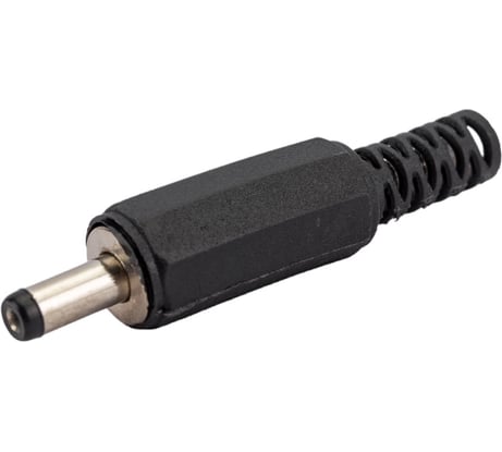 Разъем питания 3.8x1.3x9.5мм штекер Pro Legend пластик на кабель, PL2308