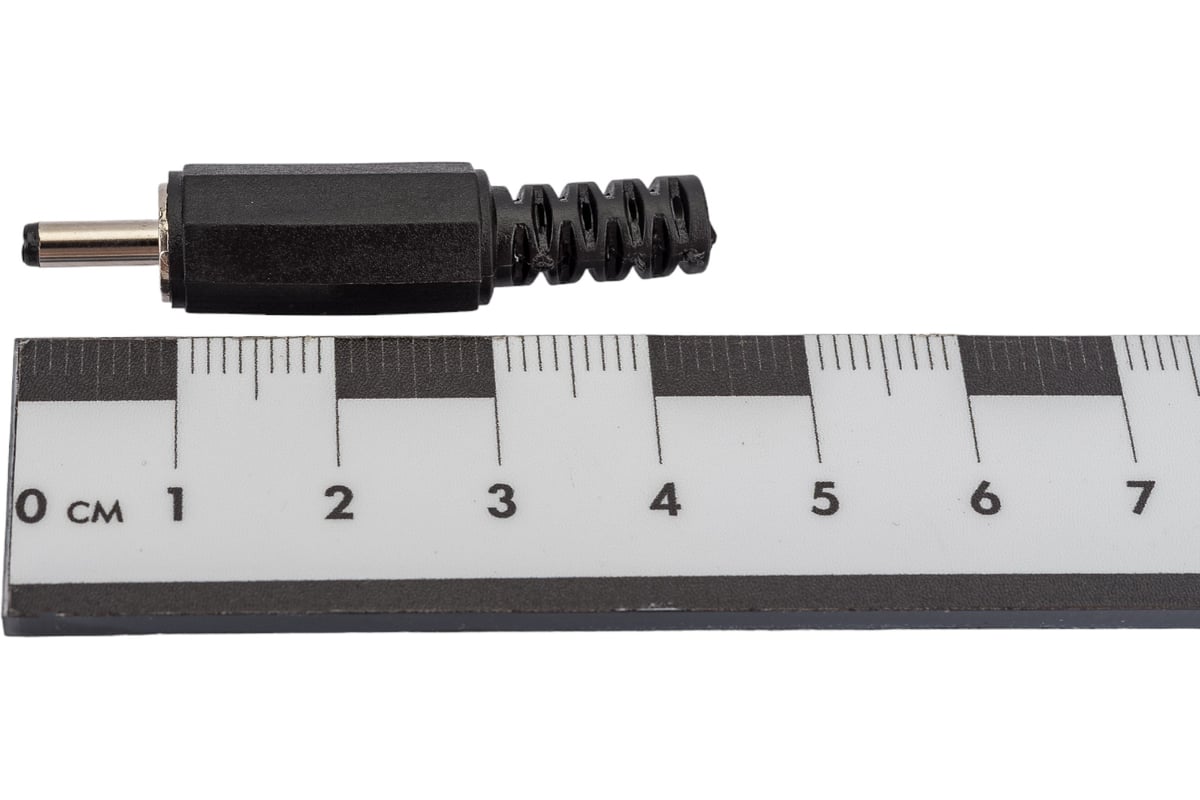 Разъем питания 3.0x1.0x9.5мм штекер Pro Legend пластик на кабель ...