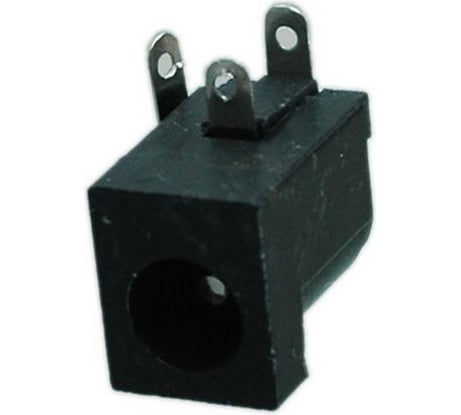 Разъем питания 5.5x2.5мм гнездо Pro Legend пластик на плату, PL2322