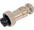 Разъем MIC12 6P гнездо Pro Legend металл на кабель, PL2218 2