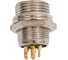 Разъем MIC12 6P штекер Pro Legend металл на корпус, PL2224 3