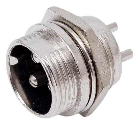 Разъем MIC16 3P штекер Pro Legend металл на корпус, PL2207
