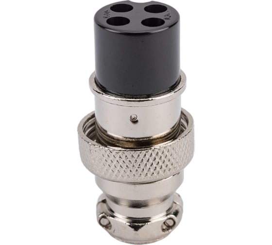 Разъем MIC16 4P гнездо Pro Legend металл на кабель, PL2202