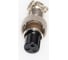 Разъем MIC12 3P гнездо Pro Legend металл на кабель, PL2215 1