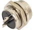 Разъем MIC16 2P штекер Pro Legend металл на корпус, PL2206 1