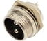 Разъем MIC16 2P штекер Pro Legend металл на корпус, PL2206 2