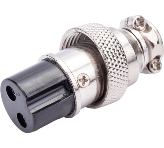 Разъем MIC16 2P гнездо Pro Legend металл на кабель, PL2200