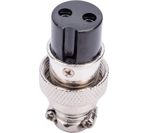 Разъем MIC16 2P гнездо Pro Legend металл на кабель, PL2200