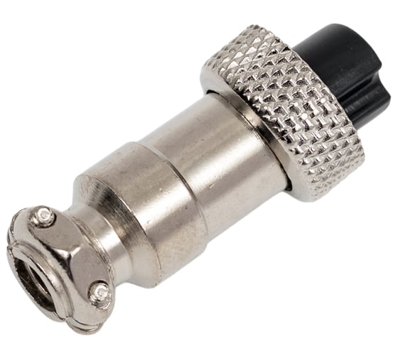 Разъем MIC12 5P гнездо Pro Legend металл на кабель, PL2217