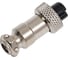 Разъем MIC12 5P гнездо Pro Legend металл на кабель, PL2217 2