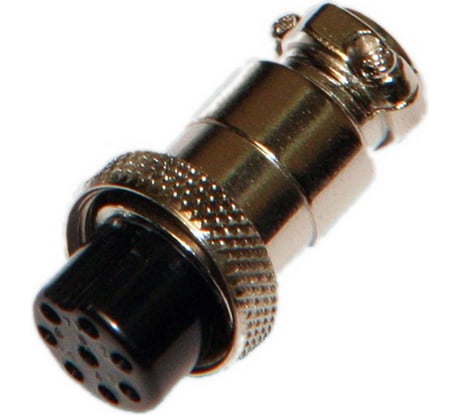 Разъем MIC16 8P гнездо Pro Legend металл на кабель, PL2205