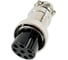 Разъем MIC16 8P гнездо Pro Legend металл на кабель, PL2205 2