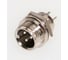 Разъем MIC12 3P штекер Pro Legend металл на корпус, PL2221 1