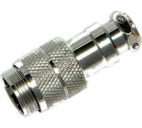 Разъем MIC16 2P штекер Pro Legend металл на кабель, PL2210