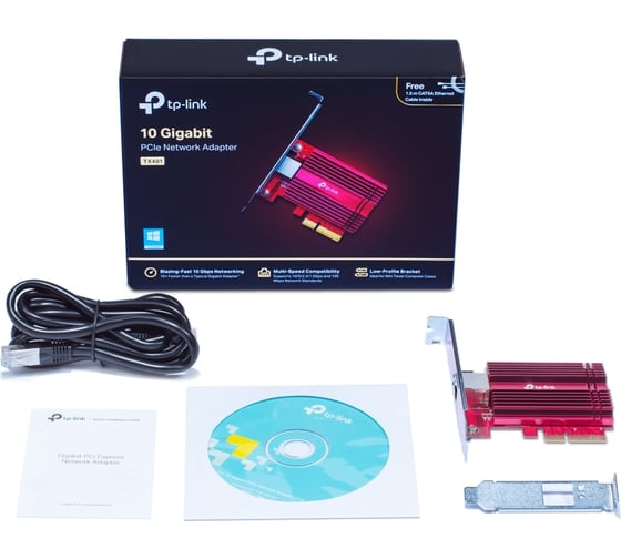 10-гигабитный адаптер TP-Link TX401