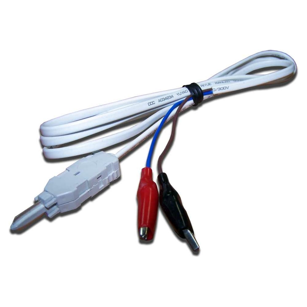 Тестовый 2-х полюсный шнур для плинтов TWT LSA/Крокодил, 1,5м LSA-P2 ...