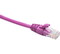 Коммутационный шнур DATAREX u/utp, категория 5e, lszh, нга-hf, 3,0 м, маджента DR-181711